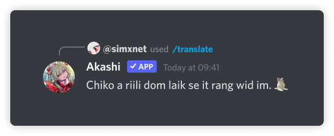 Translations